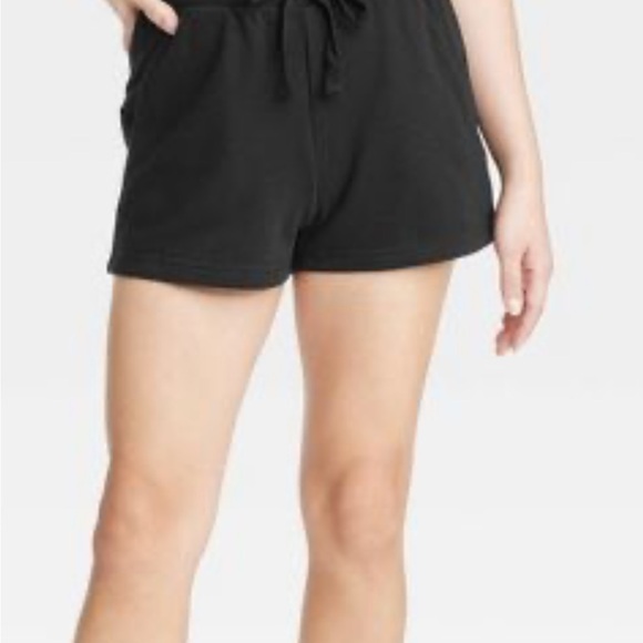 NWT COLSIE Black Fleece Shorts - Picture 4 of 9